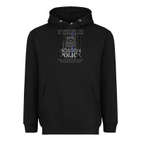 Boston Police Shirt Saint Michael Police Officer Prayer Heavyweight Hoodie | Teevron