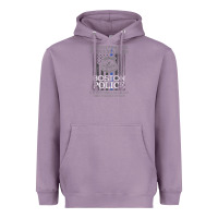 Lavender boston police shirt saint michael police officer prayer Heavyweight Hoodie - linhVisuals