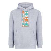 Heather Grey oke 15 Heavyweight Hoodie - linhVisuals