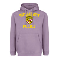 Lavender maryland state police Heavyweight Hoodie - linhVisuals