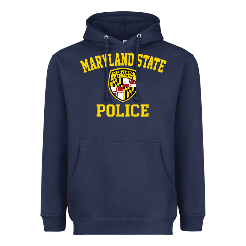 Maryland State Police Heavyweight Hoodie by linhVisuals | Teevron