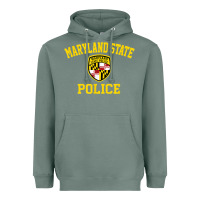 Sage maryland state police Heavyweight Hoodie - linhVisuals