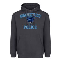 Smoke massachusetts state police Heavyweight Hoodie - linhVisuals