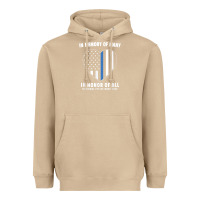 Mushroom national police week shirt in memory and honor us flag Heavyweight Hoodie - linhVisuals