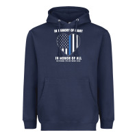 Navy national police week shirt in memory and honor us flag Heavyweight Hoodie - linhVisuals