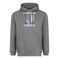 Storm national police week shirt in memory and honor us flag Heavyweight Hoodie - linhVisuals