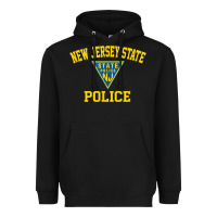 Black new jersey state police Heavyweight Hoodie - linhVisuals