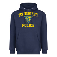 Navy new jersey state police Heavyweight Hoodie - linhVisuals