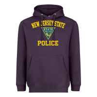 Plum new jersey state police Heavyweight Hoodie - linhVisuals