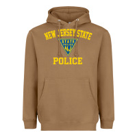 Toasted Coconut new jersey state police Heavyweight Hoodie - linhVisuals