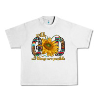 Lunar Rock with god all things are possible with sunflower bbs Urban Heavy Tee - BundleAndBundleShop