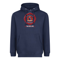 Navy new orleans firefighter shirt firefighter gifts louisiana Heavyweight Hoodie - linhVisuals