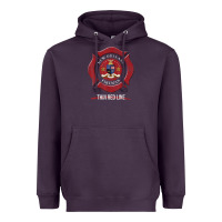 Plum new orleans firefighter shirt firefighter gifts louisiana Heavyweight Hoodie - linhVisuals