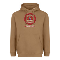 Toasted Coconut new orleans firefighter shirt firefighter gifts louisiana Heavyweight Hoodie - linhVisuals