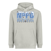 Moon Dust north pole police department Heavyweight Hoodie - linhVisuals