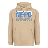 Mushroom north pole police department Heavyweight Hoodie - linhVisuals