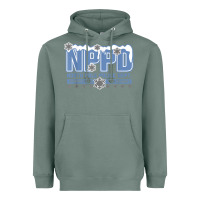 Sage north pole police department Heavyweight Hoodie - linhVisuals