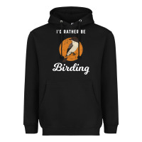 Black birding birdwatching eastern phoebe Heavyweight Hoodie - linhVisuals