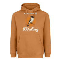 Meerkat birding birdwatching eastern phoebe Heavyweight Hoodie - linhVisuals