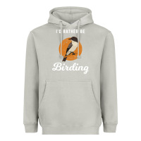 Moon Dust birding birdwatching eastern phoebe Heavyweight Hoodie - linhVisuals