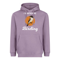 Lavender birding birdwatching eastern phoebe Heavyweight Hoodie - linhVisuals