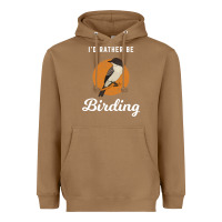 Toasted Coconut birding birdwatching eastern phoebe Heavyweight Hoodie - linhVisuals
