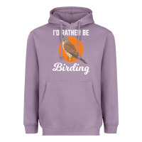 Lavender birding birdwatching kestrel bird bird Heavyweight Hoodie - linhVisuals