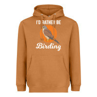 Meerkat birding birdwatching kestrel bird bird Heavyweight Hoodie - linhVisuals