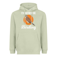 Matcha birding birdwatching kestrel bird bird Heavyweight Hoodie - linhVisuals