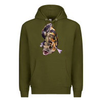 Army Green Oscar Premium Hoodie - LillyAllenDesigns