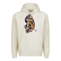Oatmeal Heather Oscar Premium Hoodie - LillyAllenDesigns