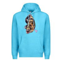 Ocean Blue Oscar Premium Hoodie - LillyAllenDesigns