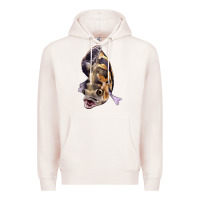 Pale Pink Oscar Premium Hoodie - LillyAllenDesigns