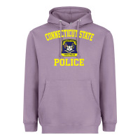 Lavender connecticut state police Heavyweight Hoodie - linhVisuals