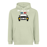 Matcha cool policeman law enforcement deputy kawaii police mobile premium Heavyweight Hoodie - linhVisuals