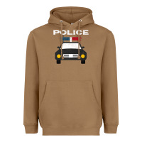 Toasted Coconut cool policeman law enforcement deputy kawaii police mobile premium Heavyweight Hoodie - linhVisuals
