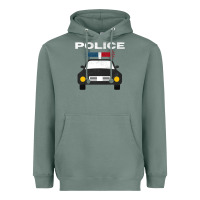 Sage cool policeman law enforcement deputy kawaii police mobile premium Heavyweight Hoodie - linhVisuals