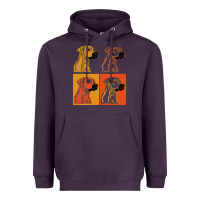Plum rhodesian ridgeback t  shirt rhodesian ridgeback dog gift idea t  shir Heavyweight Hoodie - linhVisuals