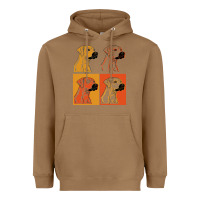 Toasted Coconut rhodesian ridgeback t  shirt rhodesian ridgeback dog gift idea t  shir Heavyweight Hoodie - linhVisuals