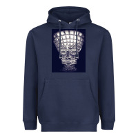 Navy #tiga tche3 alex wajah pada grey satu kepala 10.000 yang days bermahko Heavyweight Hoodie - linhVisuals