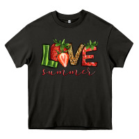 Asphalt love summer strawberry Heavy Core Tee - Jasminsmagicworld