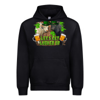 Black let's get lucked up charolais and black angus bull Urban Hoodie - RanaPortraitStore