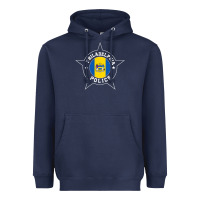 Navy philadelphia police t shirt   ppd Heavyweight Hoodie - linhVisuals