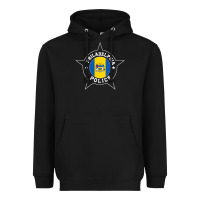Black philadelphia police t shirt   ppd Heavyweight Hoodie - linhVisuals