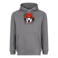 Storm dalmatian firefighter dalmatian dog lover Heavyweight Hoodie - linhVisuals