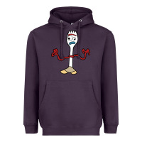 Plum forky Heavyweight Hoodie - linhVisuals