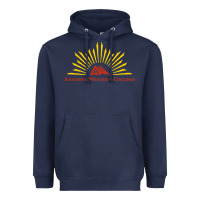 Navy arizona western college Heavyweight Hoodie - linhVisuals
