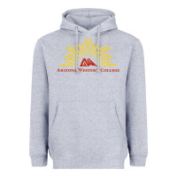 Heather Grey arizona western college Heavyweight Hoodie - linhVisuals