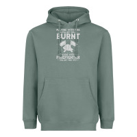 Sage playing with fire will get you burnt fireman firefighter fun Heavyweight Hoodie - linhVisuals