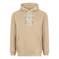 Mushroom playing with fire will get you burnt fireman firefighter fun Heavyweight Hoodie - linhVisuals